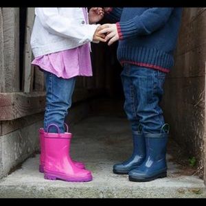 NWT western cheif girls rain boots with handles